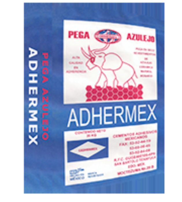 Pegazulejo ADHERMEX Tipo Crest