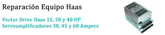 Reparacion Vector Haas