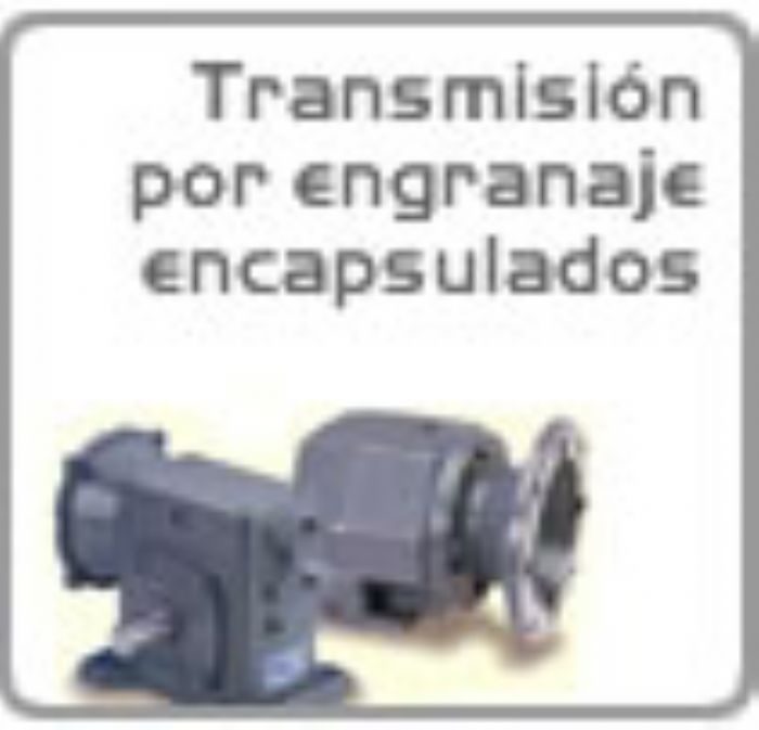 Transición por engranaje encapsulados