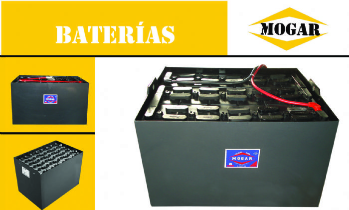 ACUMULADORES Y BATERIAS PARA MONTACARGAS