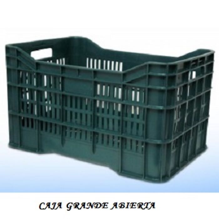 CAJA GRANDE ABIERTA DE PLÁSTICO