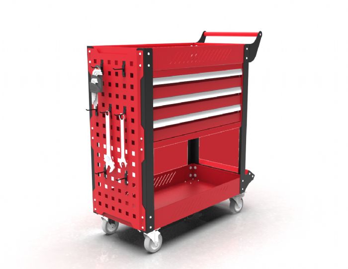 Utility cart with drawers