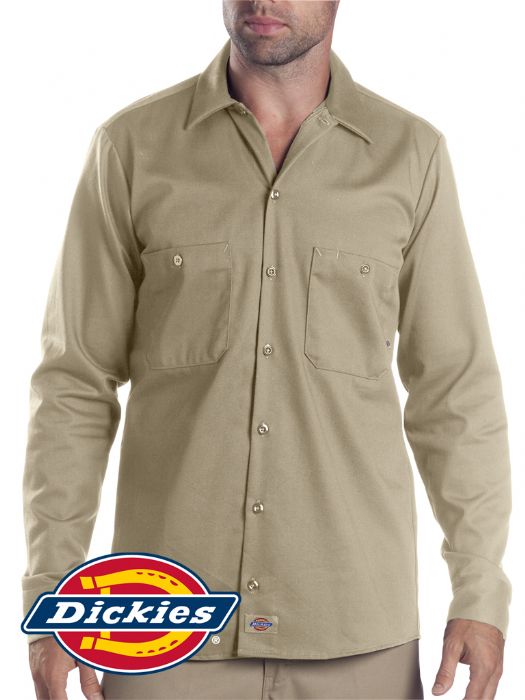 Camisa de trabajo manga larga