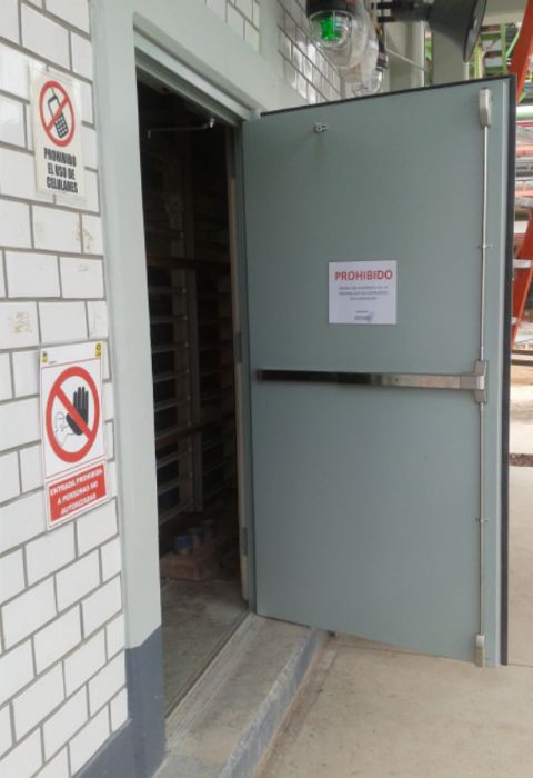 Puertas contra incendio