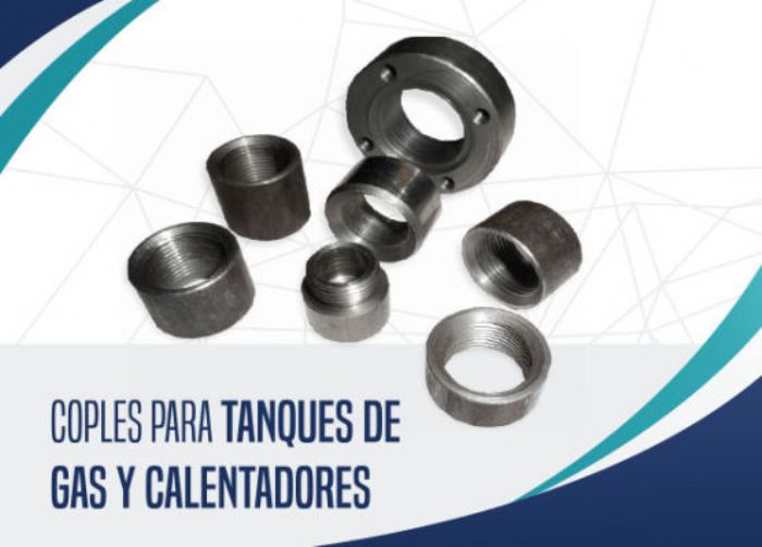Coples para tanques de gas