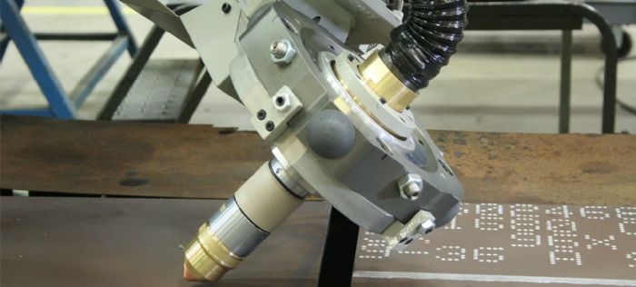 Corte de precisión en bisel con plasma