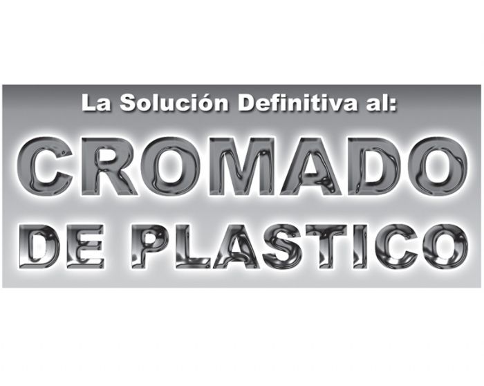 Cromadora de plasticos