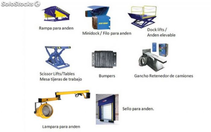 suministro e instalación de equipamiento de anden