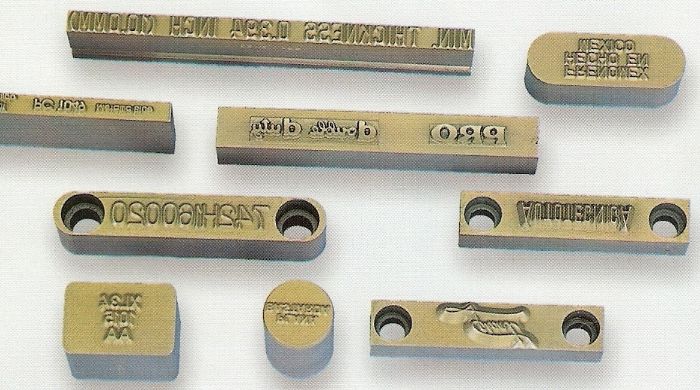 Fabricación-grabado de Insertos con Letreros