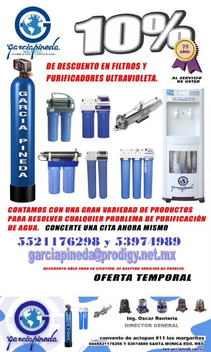 purificadores de agua 