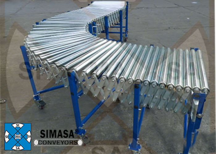 TRANSPORTADORES DE GRAVEDAD RODILLO FLEXIBLE