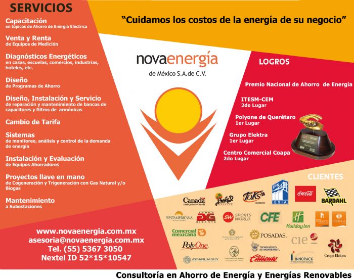 Diagnosticos energéticos,Factor de Potencia, Filtros de armonicas, calidad de la energía,cogeneración y capacitación