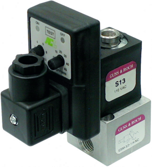 Valvula neumatica con timer