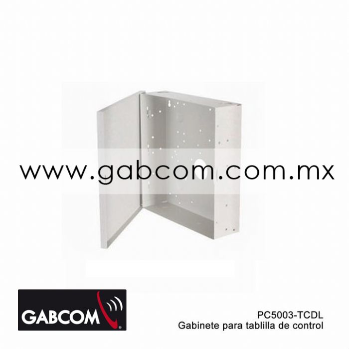 Gabinete metalico para tablilla de control
