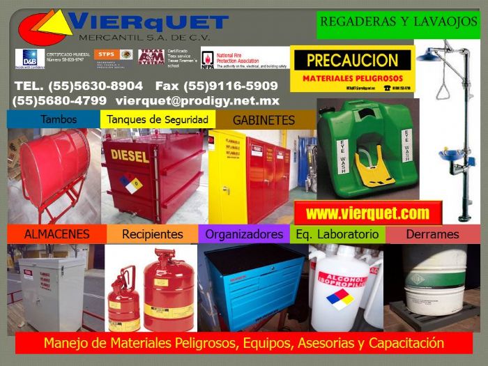 GABINETES DE SEGURIDAD PARA LIQUIDOS PELIGROSOS