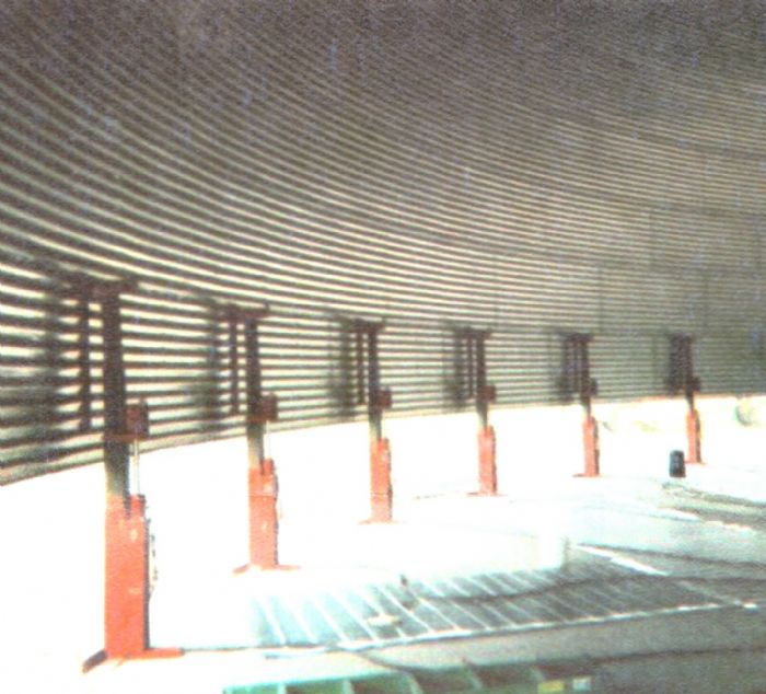 Gatos para instalación de silos