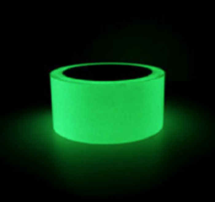 Cinta fluorescente de señalización 