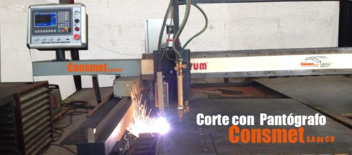 Corte Con Pantógrafo en Plasma y Oxicorte