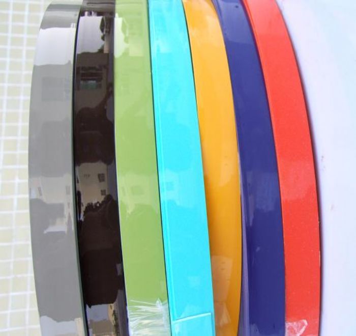 PVC cantos de Acabado alto brillo