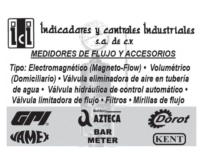medidores de flujo