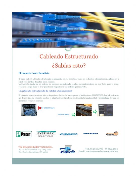 Cableado Estructurado