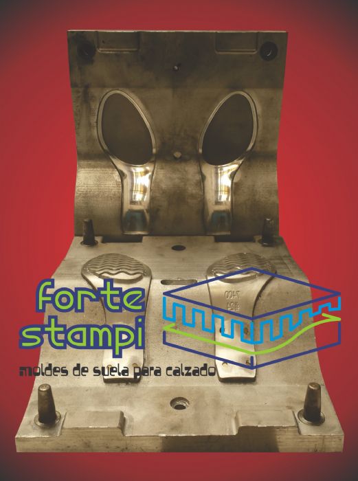 Moldes de suela y tacon para calzado