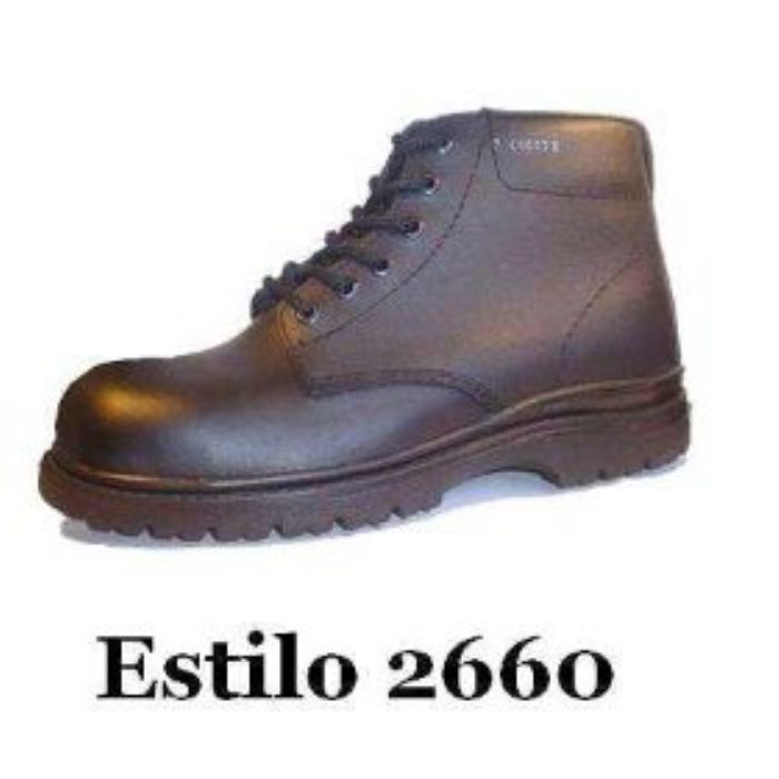 ZAPATO DE SEGURIDAD CON CASCO DE ACERO ECONOMICO