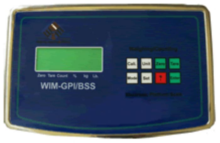 Indicadores de peso WIM-GPI/BSS.
