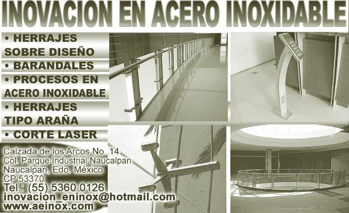INOVACION EN ACERO INOXIDABLE