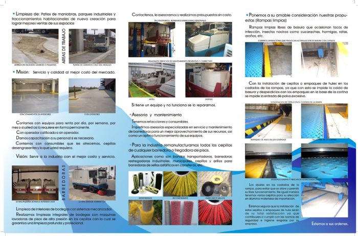 CEPILLOS PARA BARREDORAS