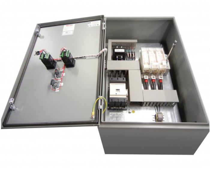 Panel de control interior de temperatura
