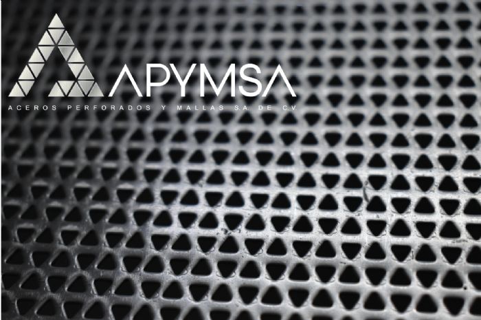 Lamina Perforada perforación triangulo