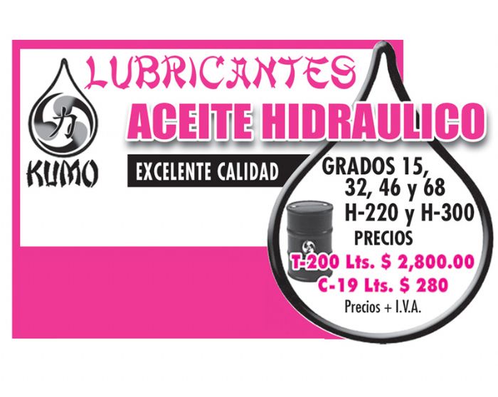 Aceite hidráulico