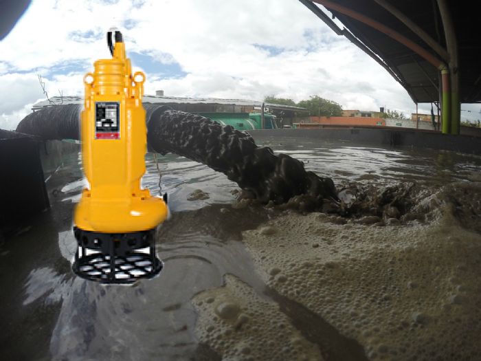 Bomba VH-pump Prara remover sólidos, arena y lodos muy pesados.