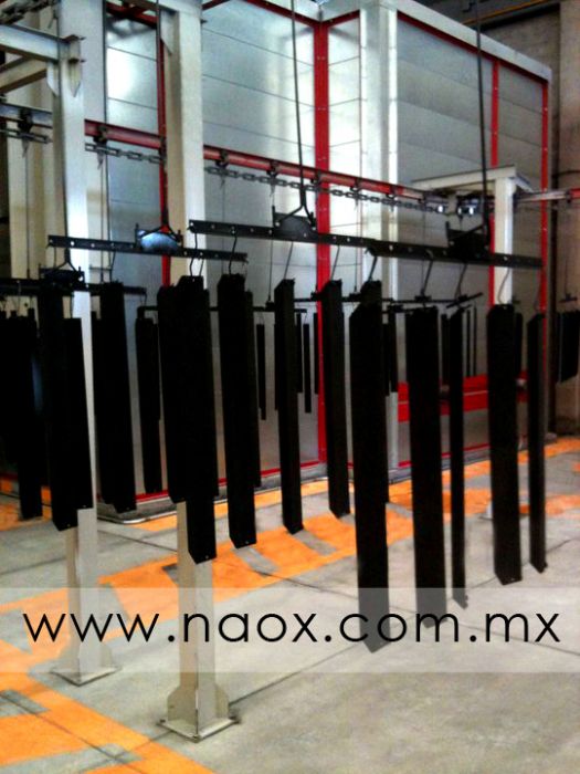 Maquila de pintura en polvo electrostatica