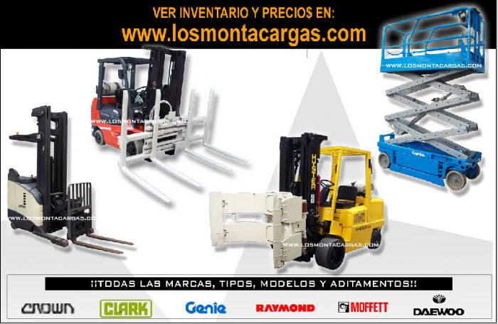 Montacargas Seminuevos en REMATE TOTAL !!!