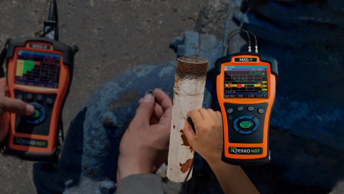 Medidor de Espesores por Ultrasonido corrosión y precisión 