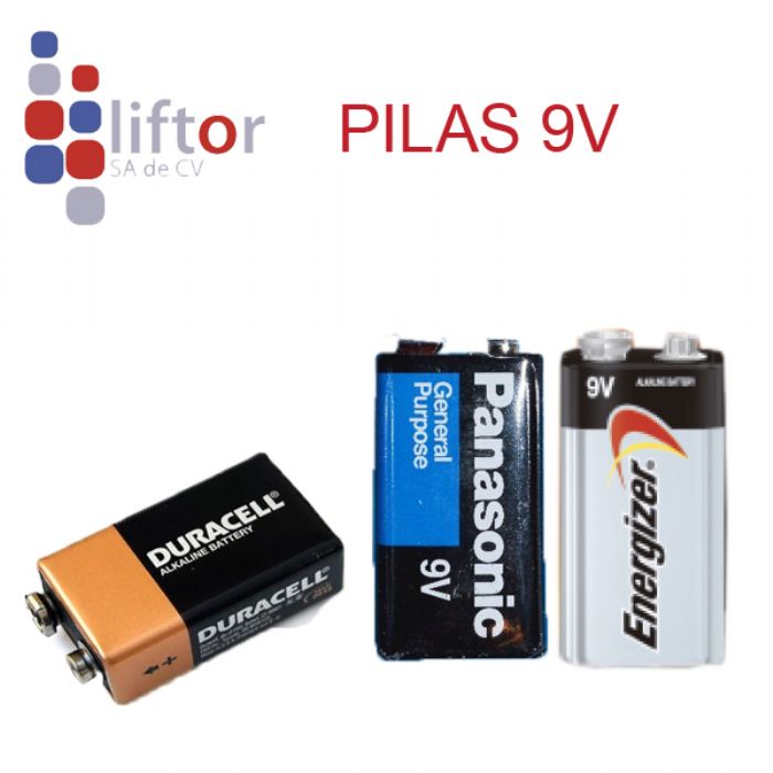 Pilas 9 Volts
