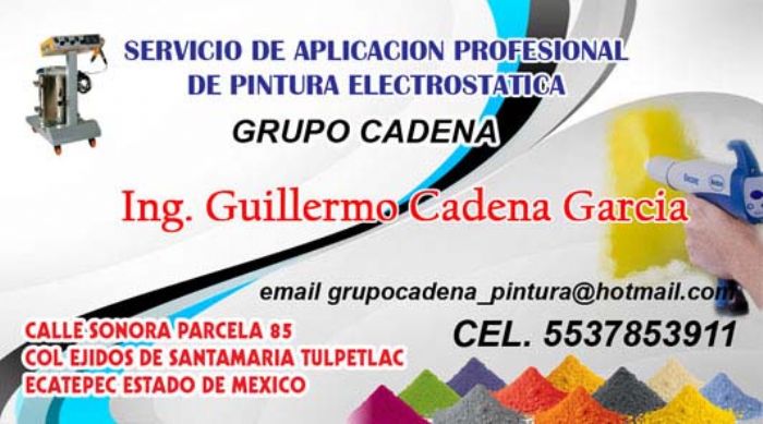 servicio de aplicación de pintura en polvo