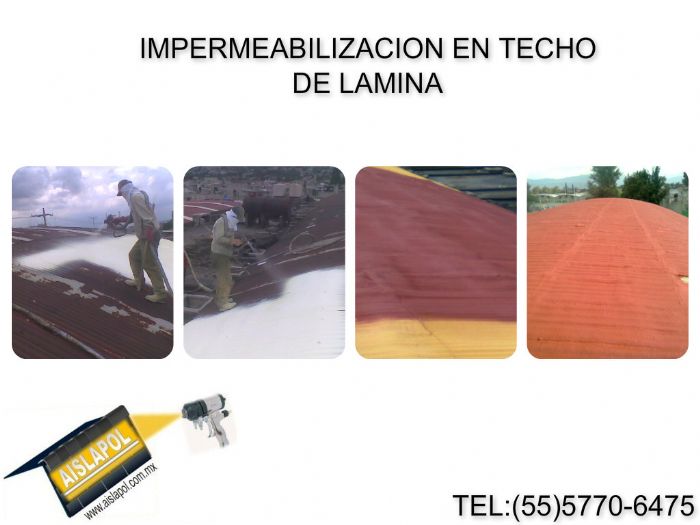 impermeabilizaciones con poliuretano espreado
