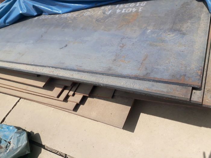 Planchas ASTM/ASME A/SA 612 de Bélgica,
