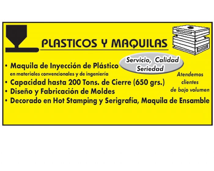 Inyección de plásticos