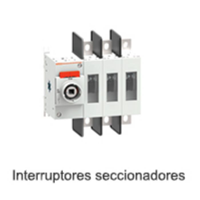 INTERRUPTORES SECCIONADOS 