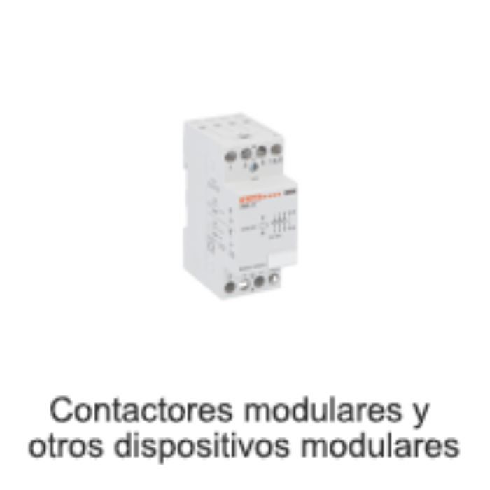 CONTACTORES MODULARES 