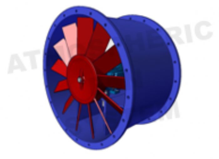 Turbo axial acoplado directo