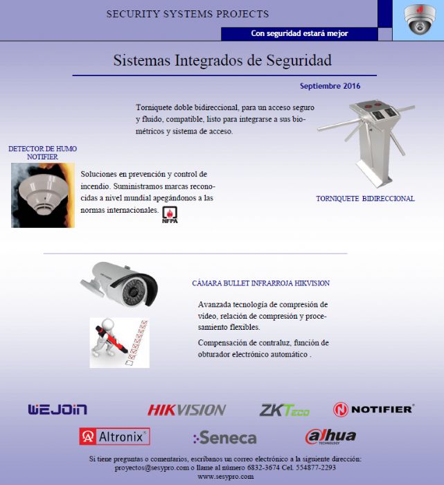 CCTV, Camaras de Seguridad, Video Vigilancia