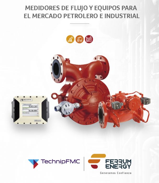 Medidores de flujo y equipos para  El mercado petrolero e industrial