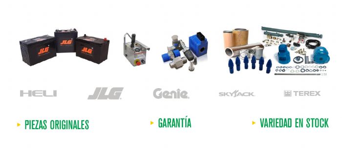Venta de Refacciones Genie, JLG, Haulotte