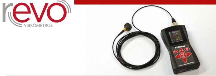 Medidor de Vibraciones Revo