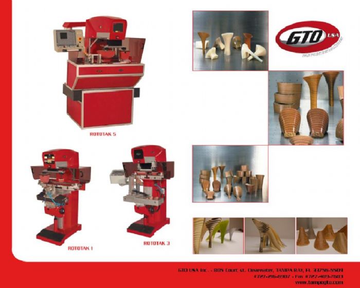 GTO ROTOTACK -MAQUINA TAMPOGRAFICA